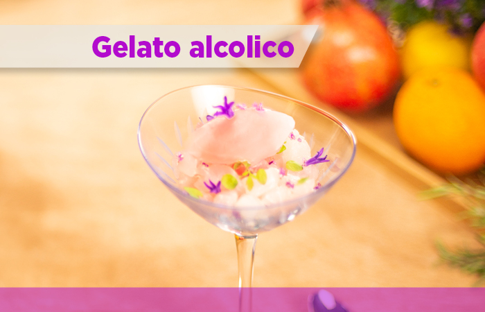 Gelato alcolico per la ristorazione