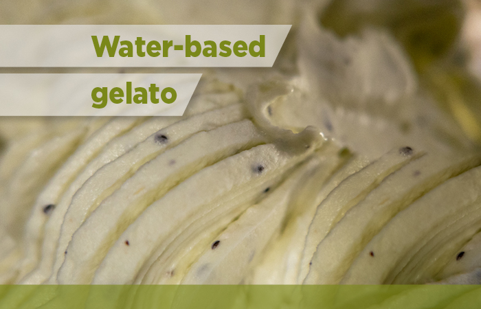 Water-based gelato: how to balance sorbets